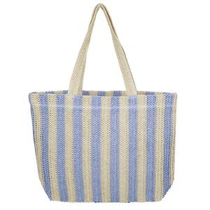 Summer Tote Bag / Blue Stripes